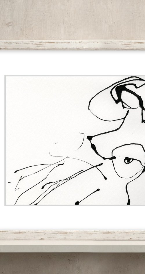 Doodle Nude 31 by Kathy Morton Stanion