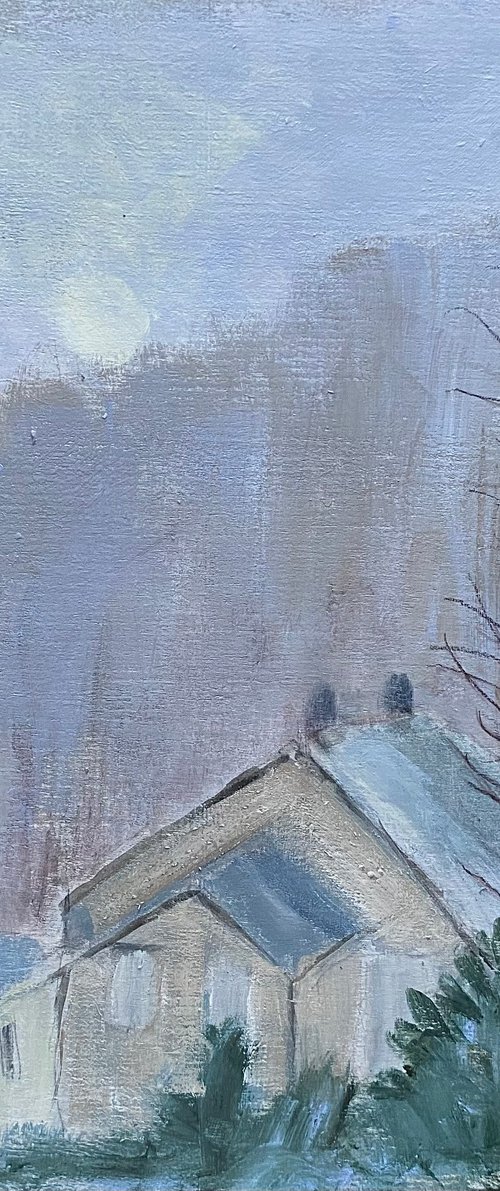 Deep Winter Cottages by Nikki Wheeler