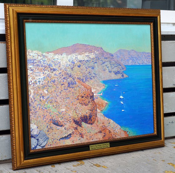 Tira and Caldera. Santorini