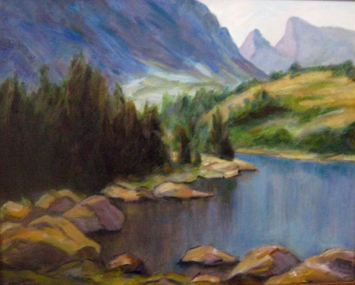 Mountain Lake by Ella Bosse