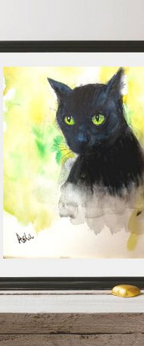 The Black Cat, Kasthuri by Asha Shenoy