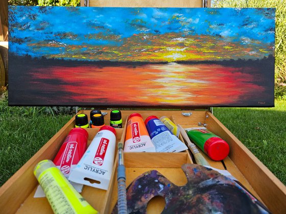 Endless sunset