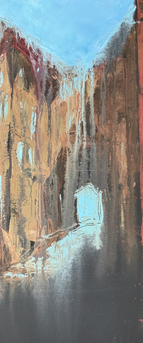 The Red Pulse of Stone by Svitlana Zezekalo