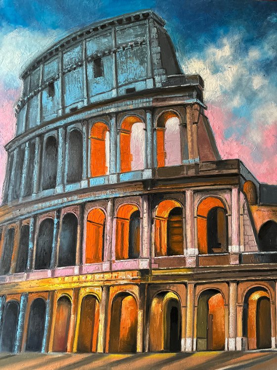 " The echo of the Colosseum "