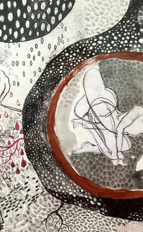 A small room. A round room like a ball by Anastasija Pudane