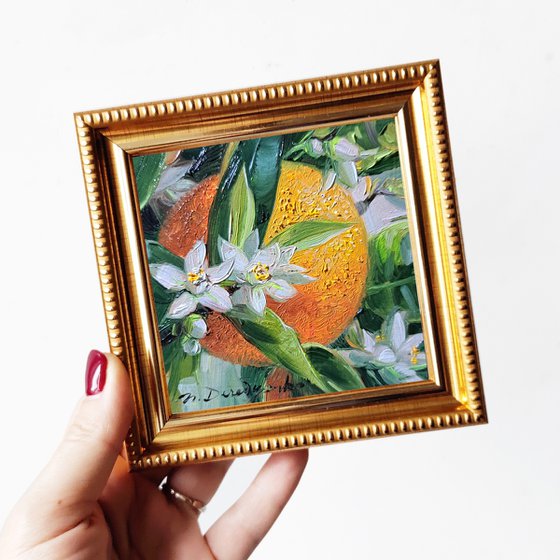 Orange flowers