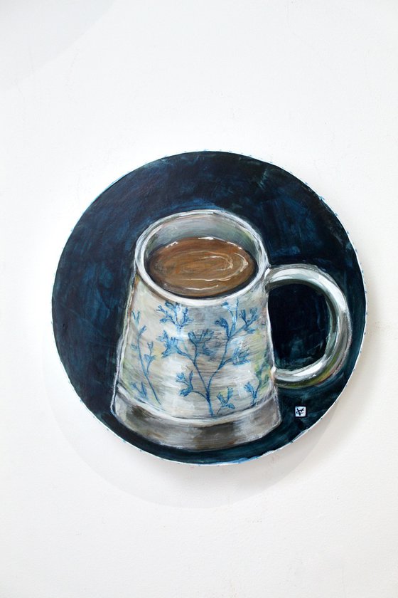 Mug still life painting called The Perfect Mug