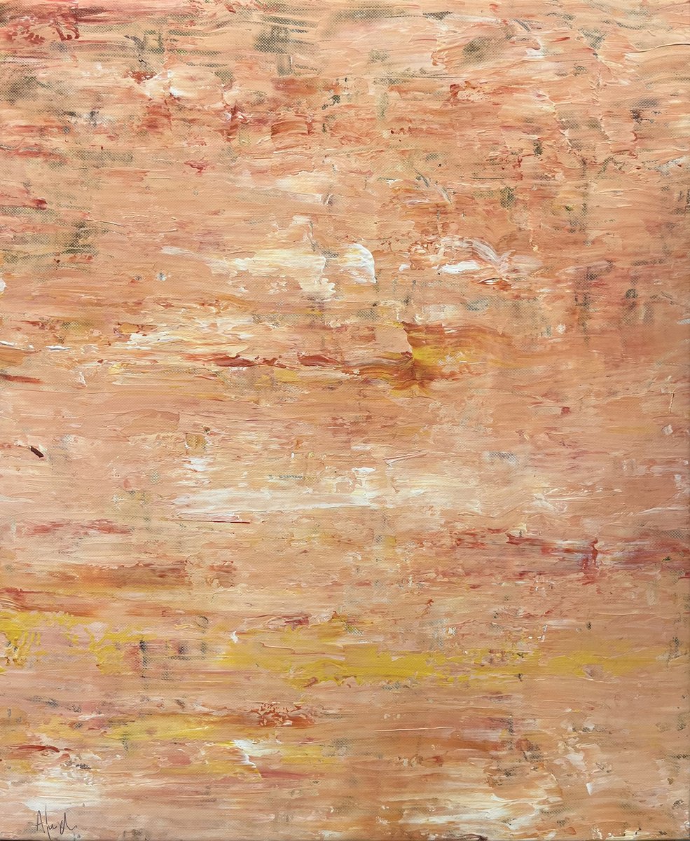 Abstract Acrylic Painting By Altin Furxhi, 25 X 30, Abstrakt Painting,, Original Artwork