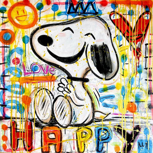 Happy Dog! by Mercedes Lagunas