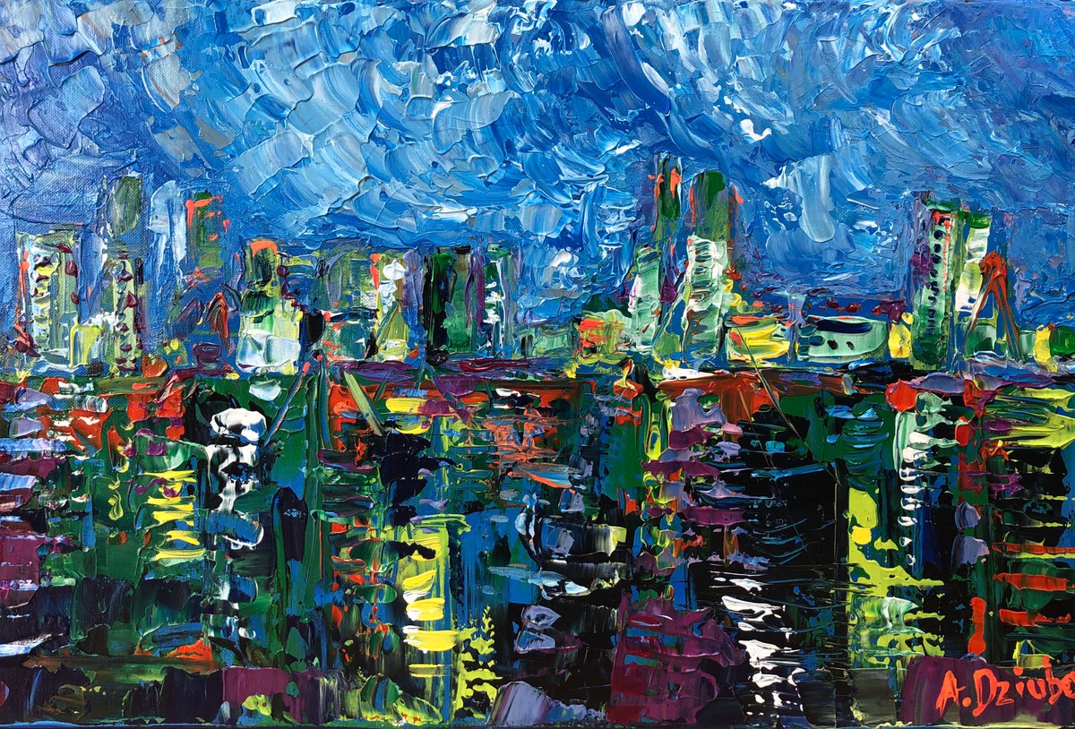 Dockyard Blues by Adriana Dziuba