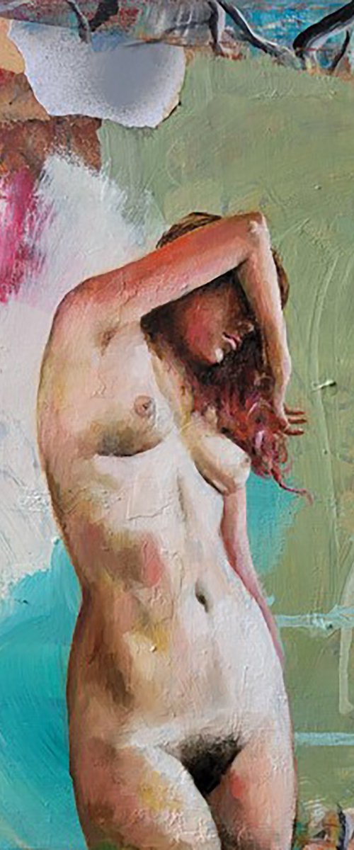 Play of colours with nude by Lisa Braun