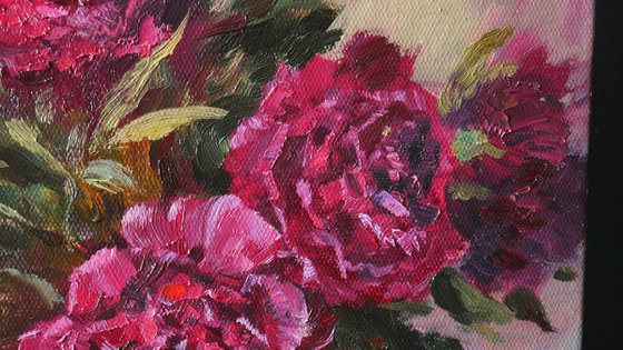 The Bouquet Of Peonies