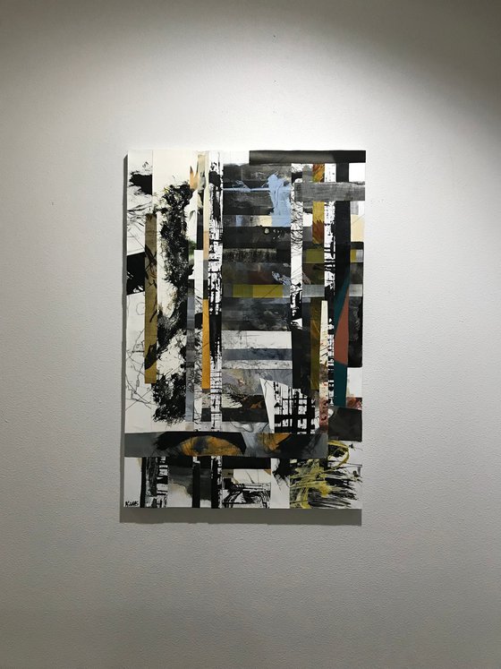 Contemplative Disjointed Reality Collage