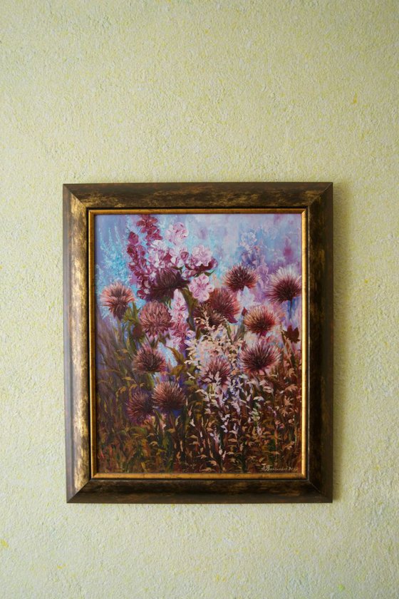 Floral painting - Symphony of flowers