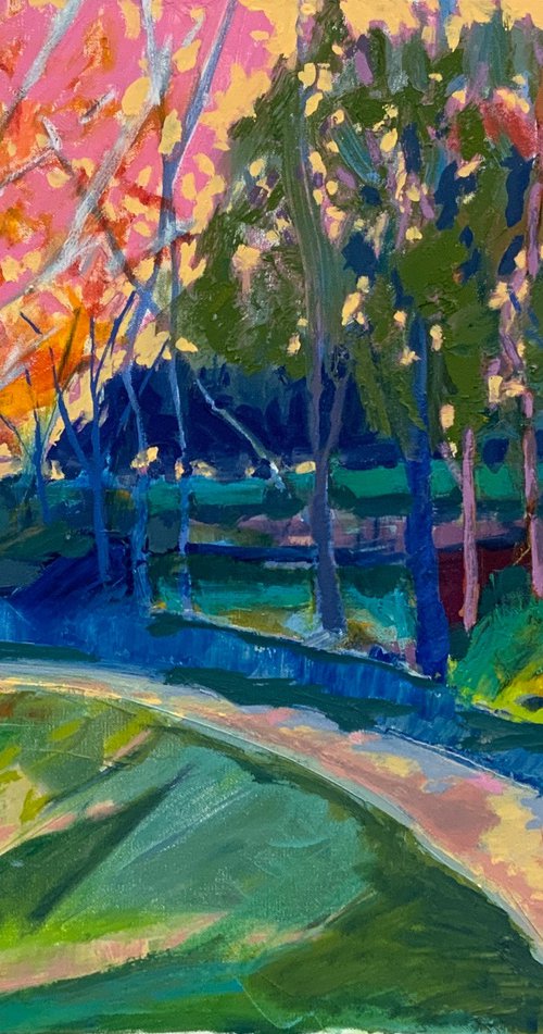 Nature Chronicles October Greenway Stroll One by Steven Page Prewitt