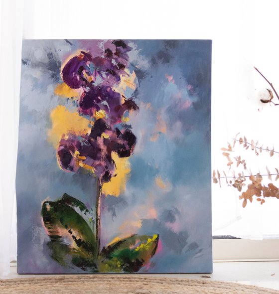 Orchids Oil Painting