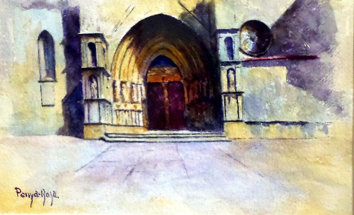 Cathedral door by Vicent Penya-Roja