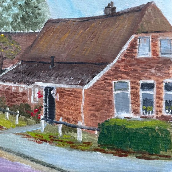 Street in Dalen, Dutch village
