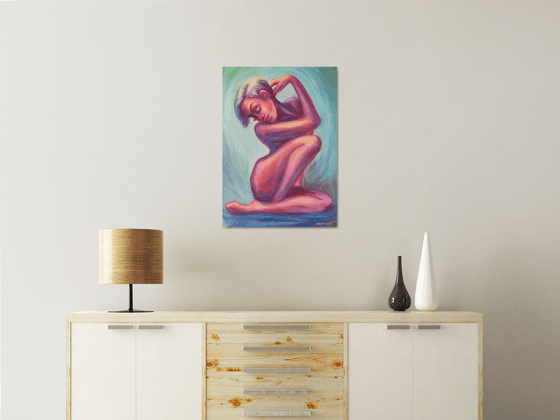 Moment of silence Nude Woman Portrait