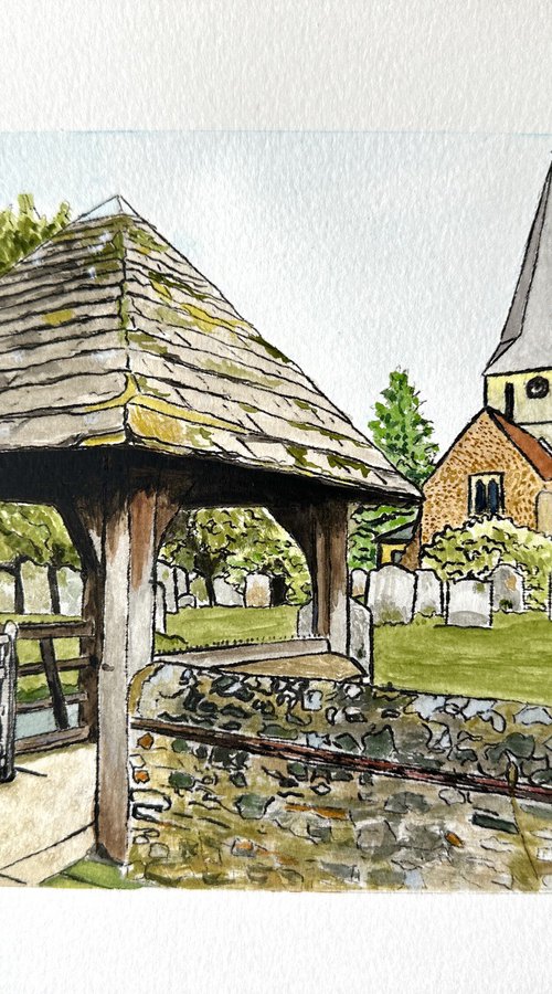 St James's Church, Shere by Kaz  Jones