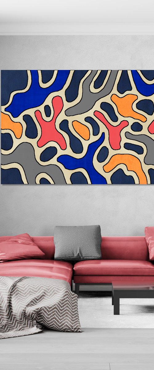 Abstract Colors of Nature #18 by Marina Krylova