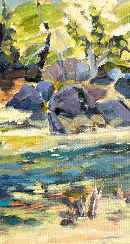 River Flows Through by Annette Wolters