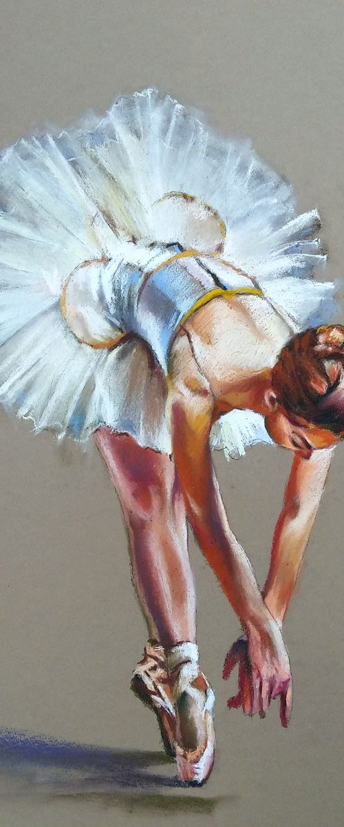 Series of dancers - greeting by Magdalena Palega