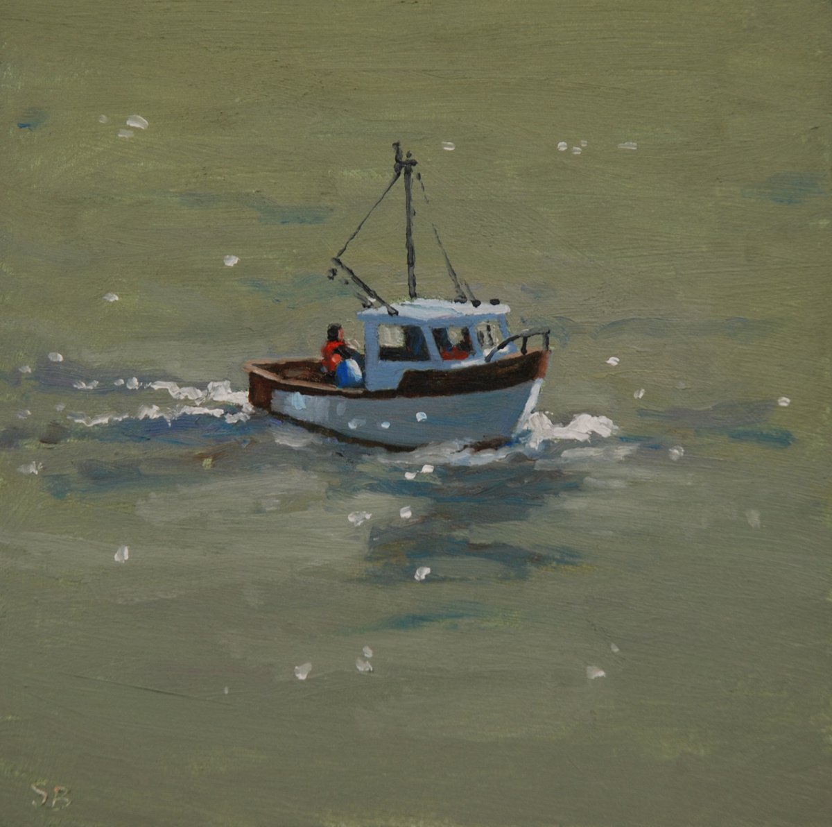 River boat. by Stephen Brook