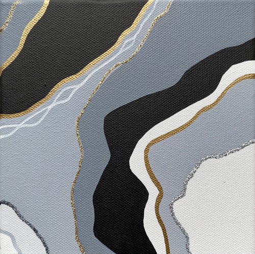 Grey geode 1 by Louise MacIntosh-Watson