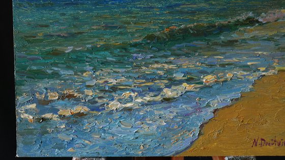 The Black Sea - summer seascape painting