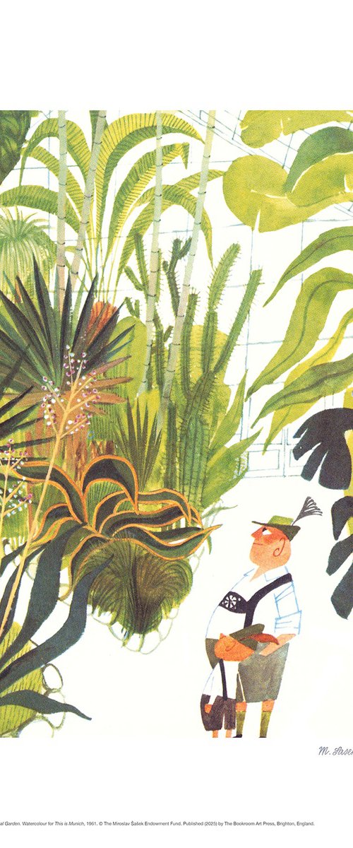 Botanical Garden by Miroslav Sasek