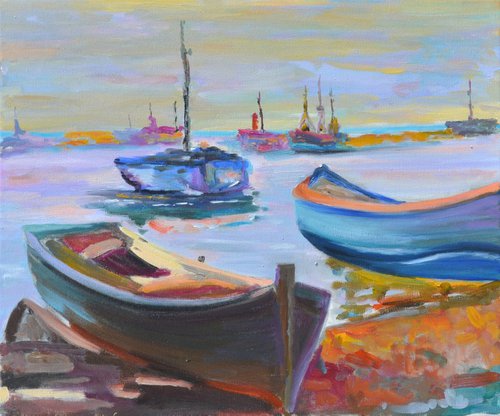 boats by Isabel Robledo