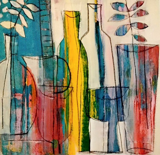 Still Life with Bottles