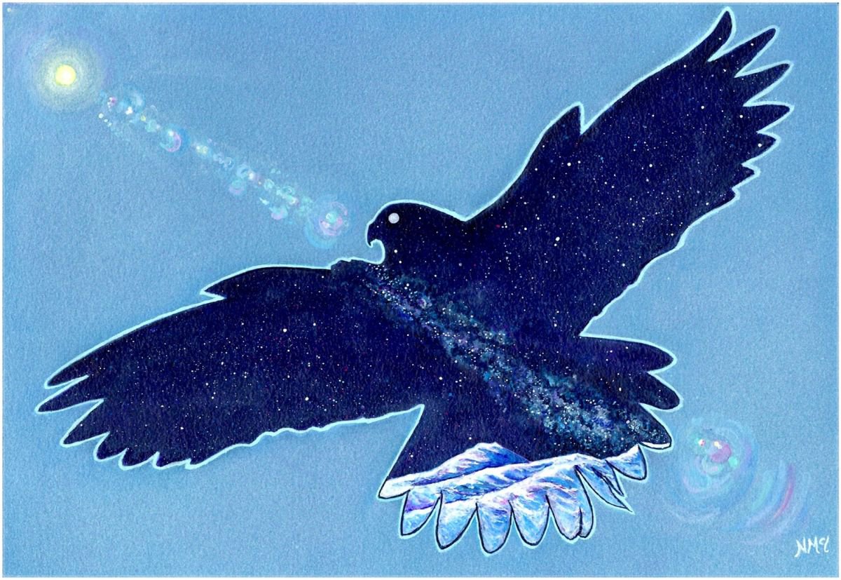 Spirit Animal - Hawk by Nicola McLean