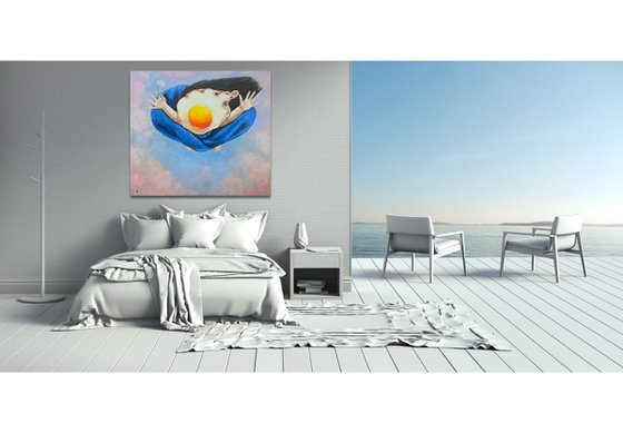 Egg Girl Flying
