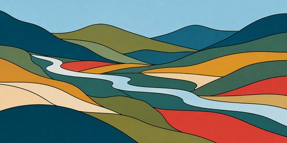 Flowing Landscape #26