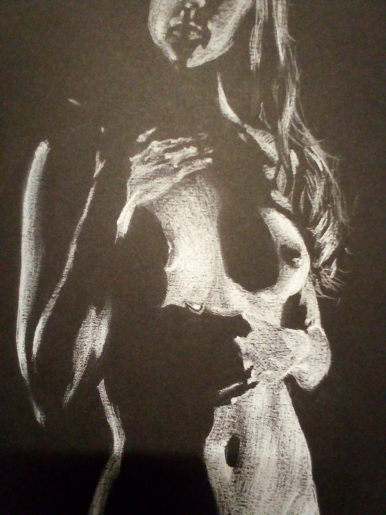 Nude noir #309 (21X29)cm