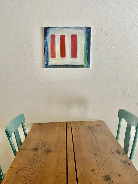 Colonial House at Dusk