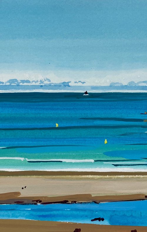 Normandeliere Beach by Paul Gurney