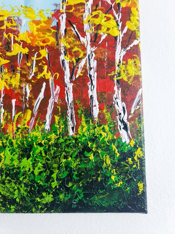 Heavenly Birches 1