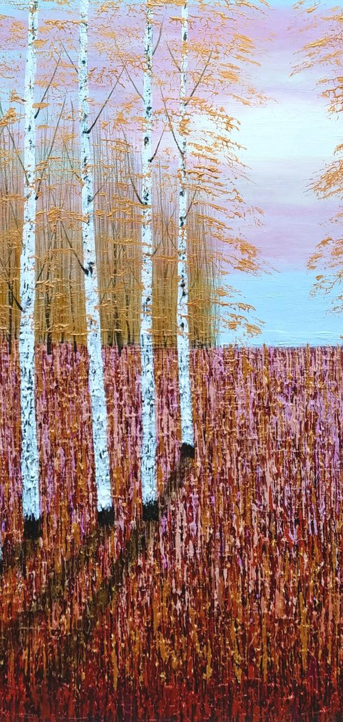 Stillness in Golden Light by Amanda Horvath