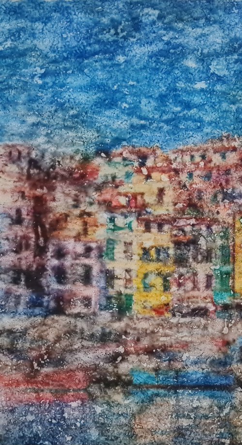 Borgo marino (n.715) - at the beach series by Alessio Mazzarulli