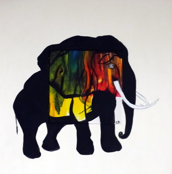 Abstract Elephant