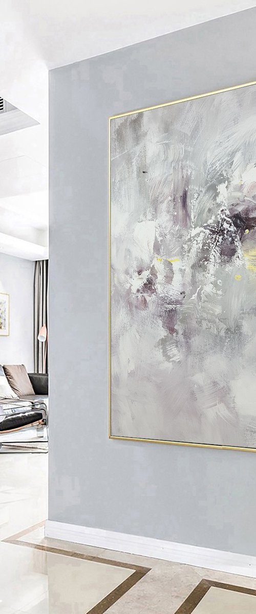 Nyaff (90 x 150 cm, 35" x 59") by Hugh Abernethy