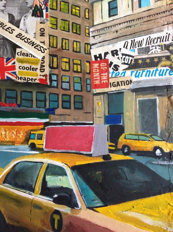 New York, Taxis and Billboards