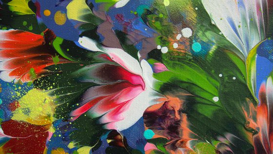 Floral Painting "The Arrival of Spring"