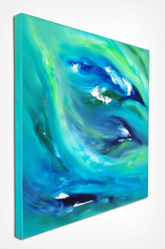 "Final journey, Triptych" n° 3 Paintings