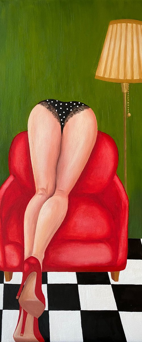 The Polka Dot Tease by Kristina Mallen