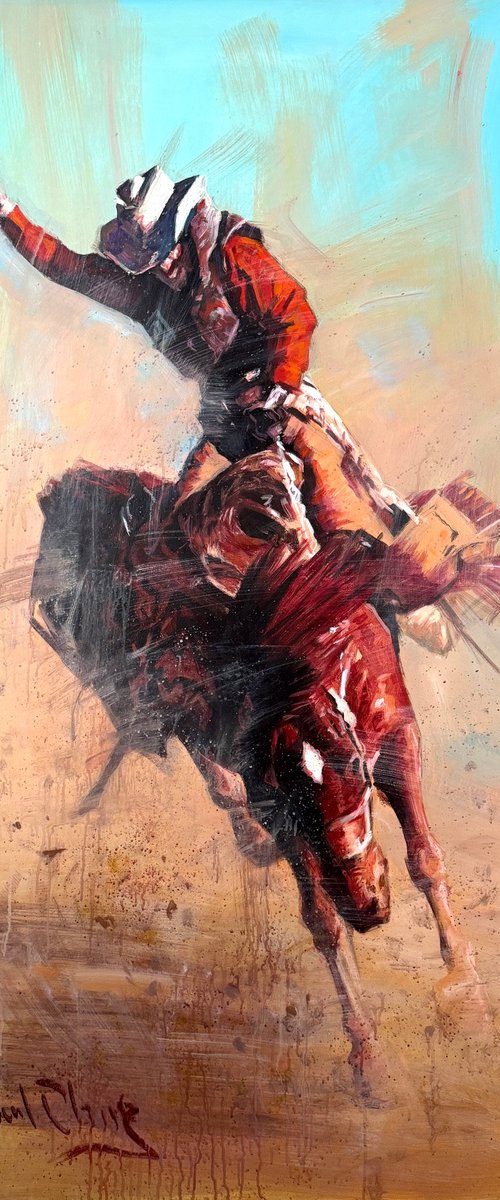 Courage in the Saddle by Paul Cheng