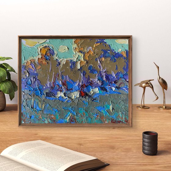 They Are Grazing in the Field